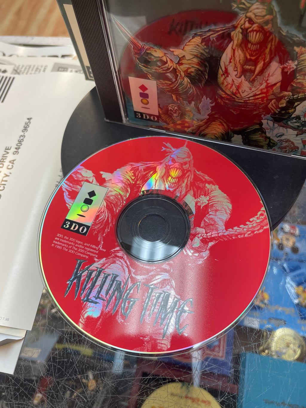 Killing Time (Panasonic 3DO, Vintage Video Games) **COMPLETE** product image 2, provided for visual reference and product