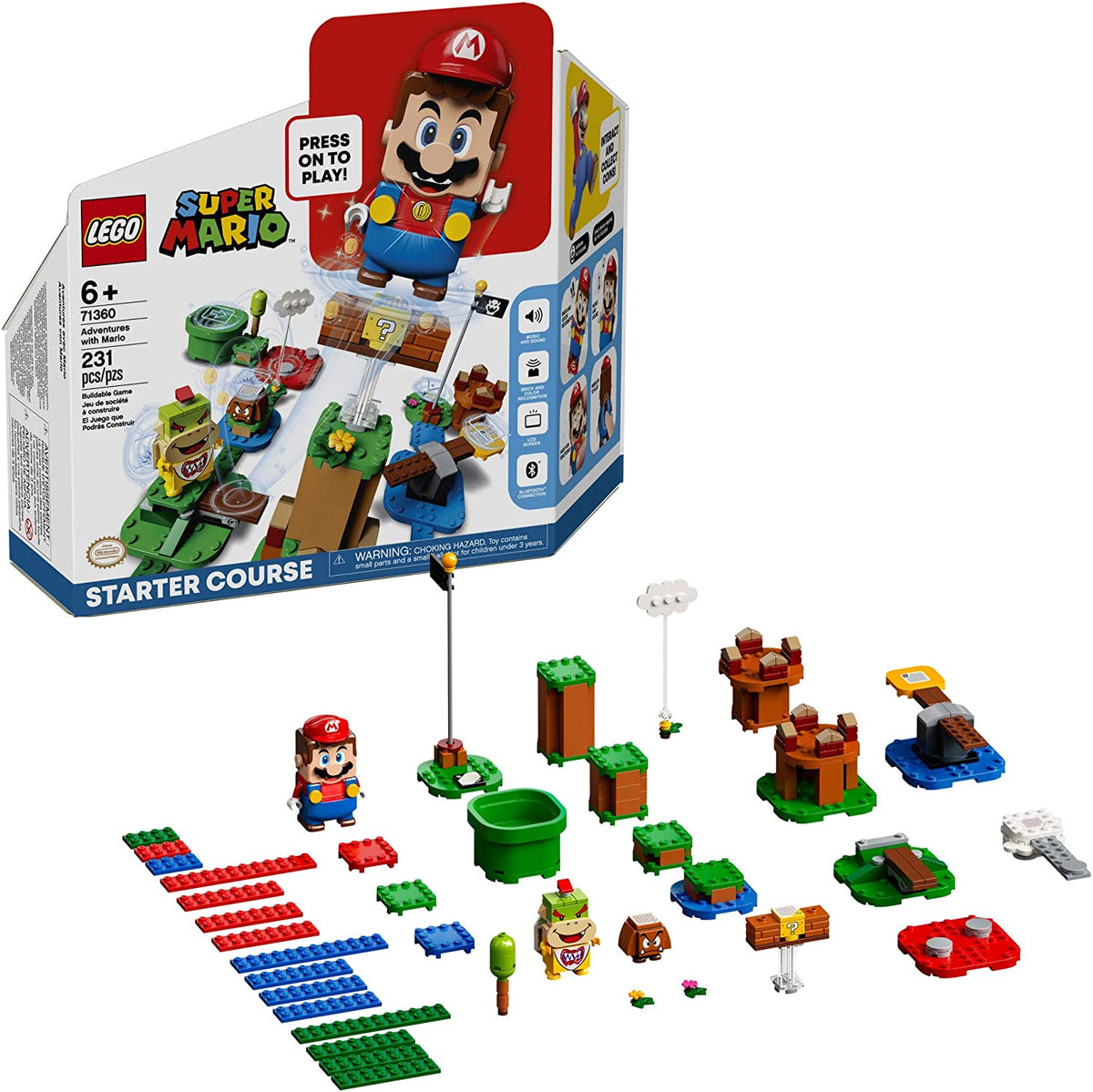 71360 Adventures with Mario product image 1, provided for visual reference and product detail review