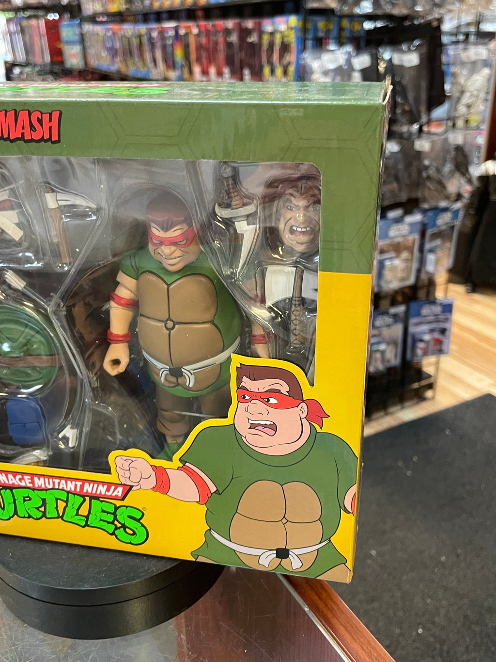 Zach & Smash (TMNT Ninja Turtles, NECA) **SEALED** product image 5, provided for visual reference and product detail review