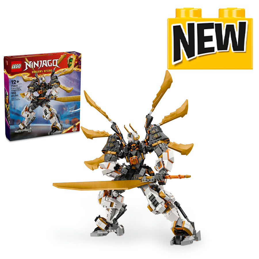 71821 LEGO Ninjago: Cole's Titan Dragon Mech product image 1, provided for visual reference and product detail review
