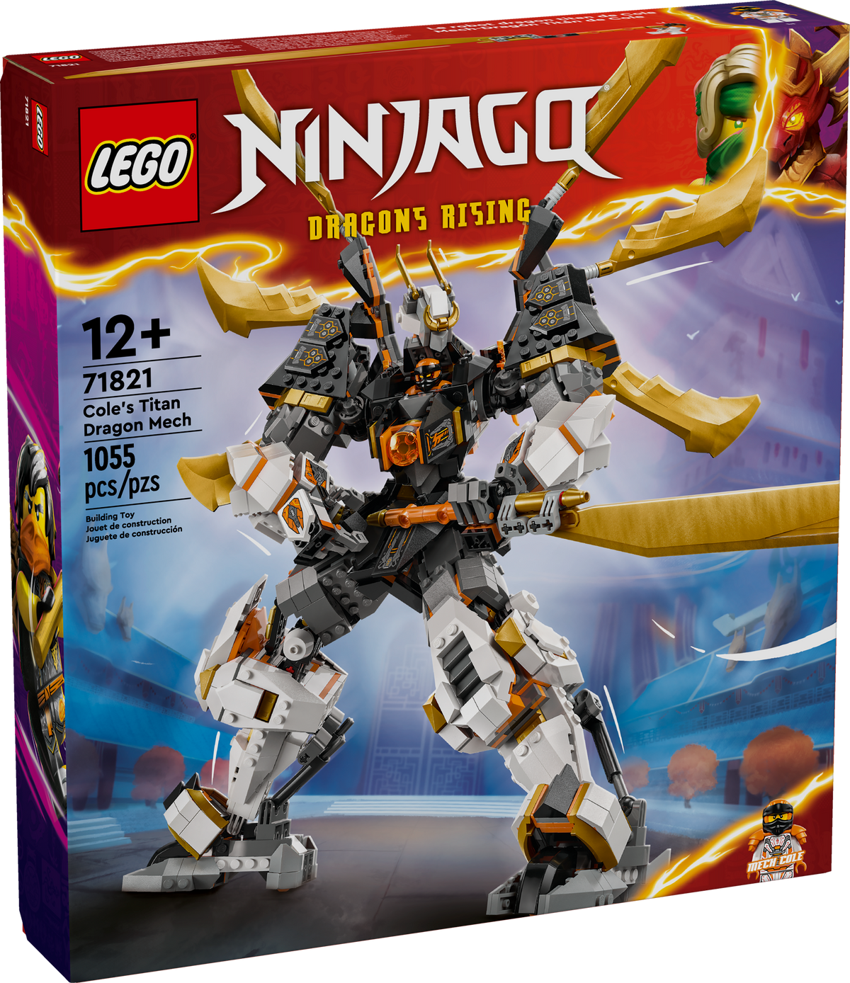 71821 LEGO Ninjago: Cole's Titan Dragon Mech product image 3, provided for visual reference and product detail review