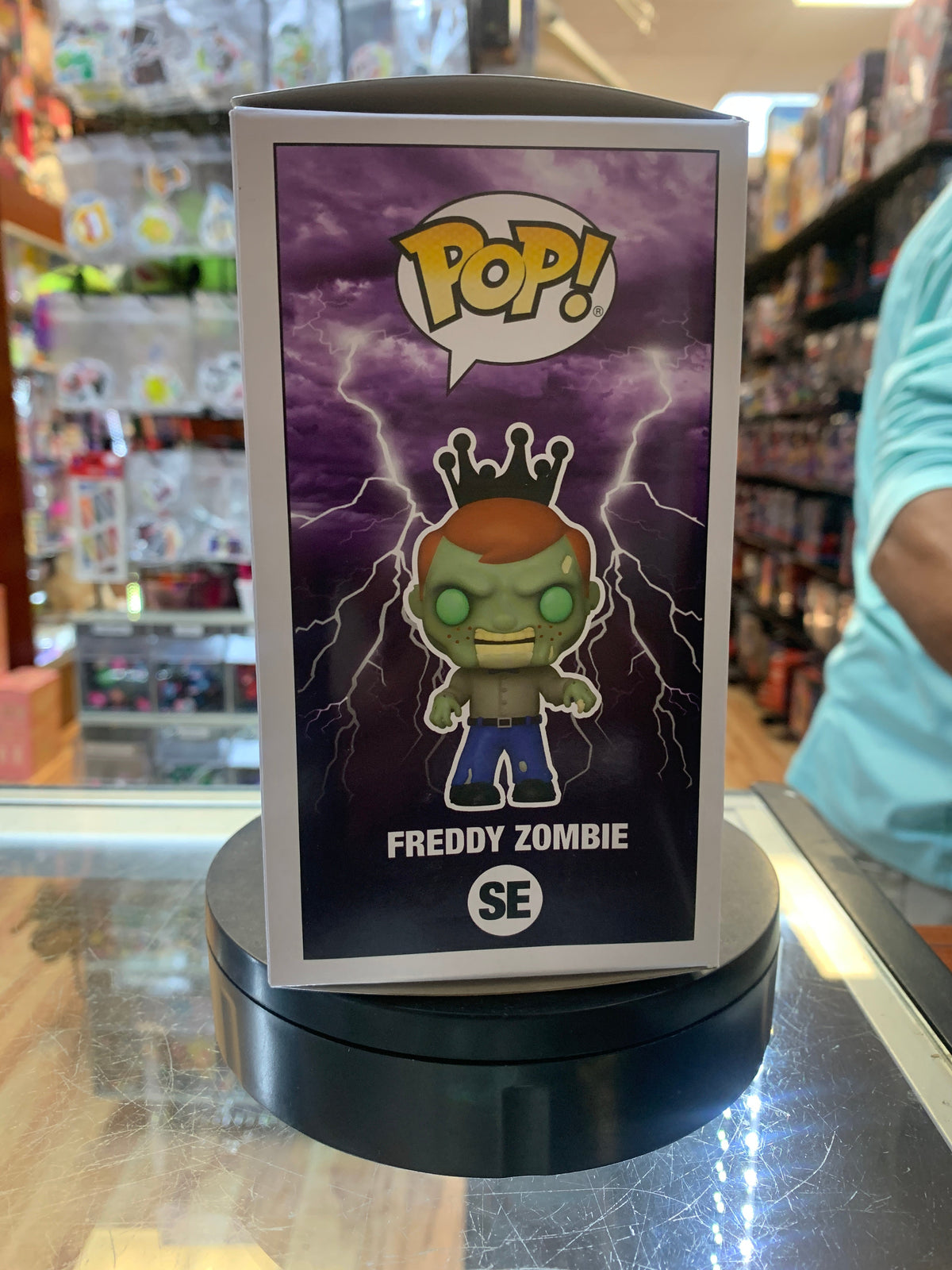 Freddy as Zombie GITD LE 4500 (Funko Pop, Freddy Funko) product image 2, provided for visual reference and product detail