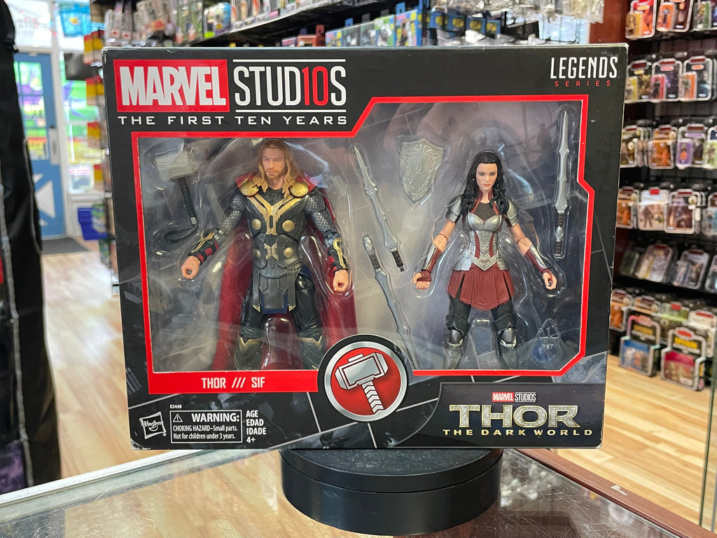 Darkworld Thor & Sif-2 Pack- (Marvel Legends, Hasbro) *SEALED* product image 1, provided for visual reference and product