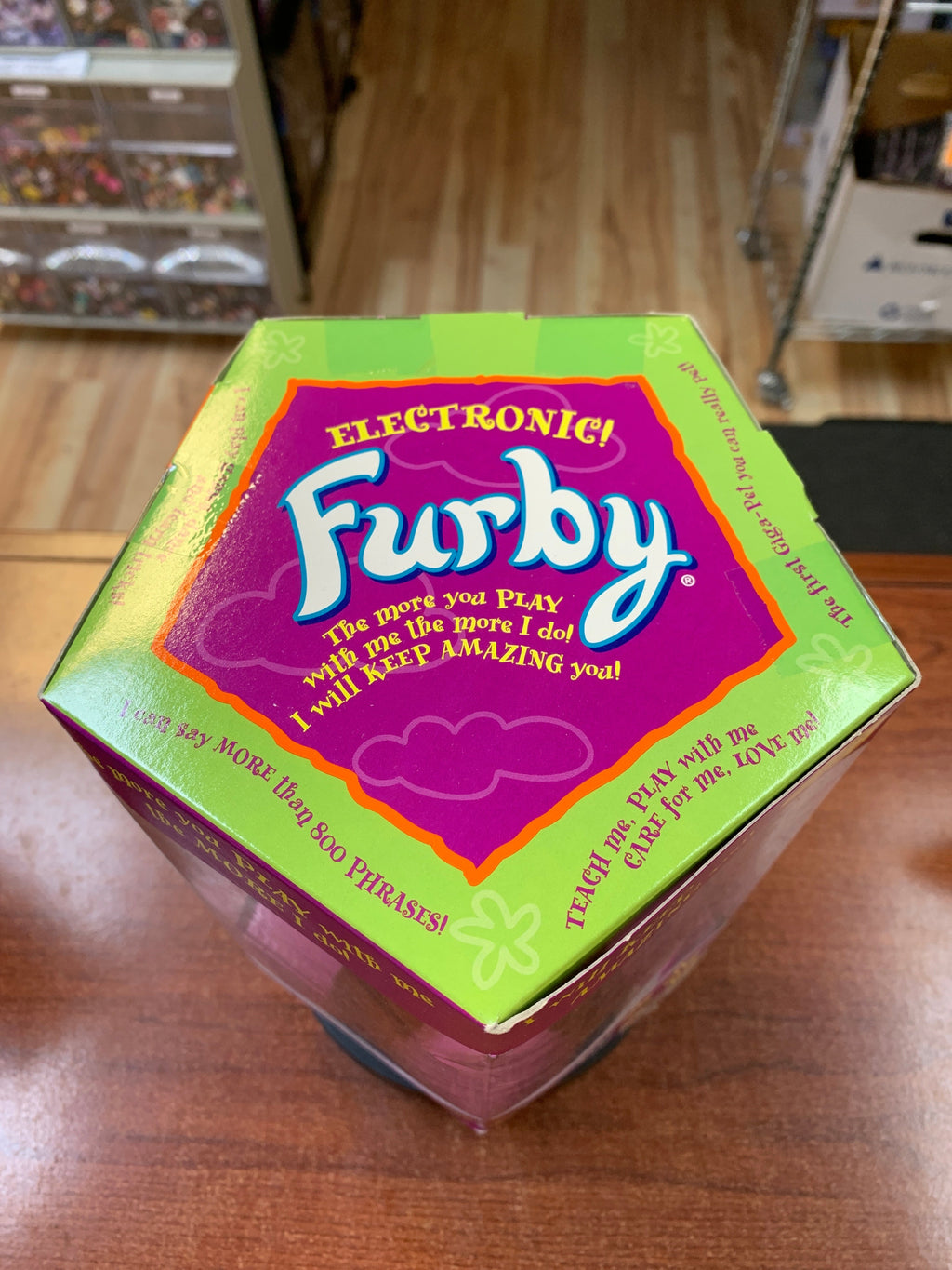 LadyBug Furby EYE ERROR (Vintage Furby, Tiger Electronics) SEALED product image 6, provided for visual reference and product