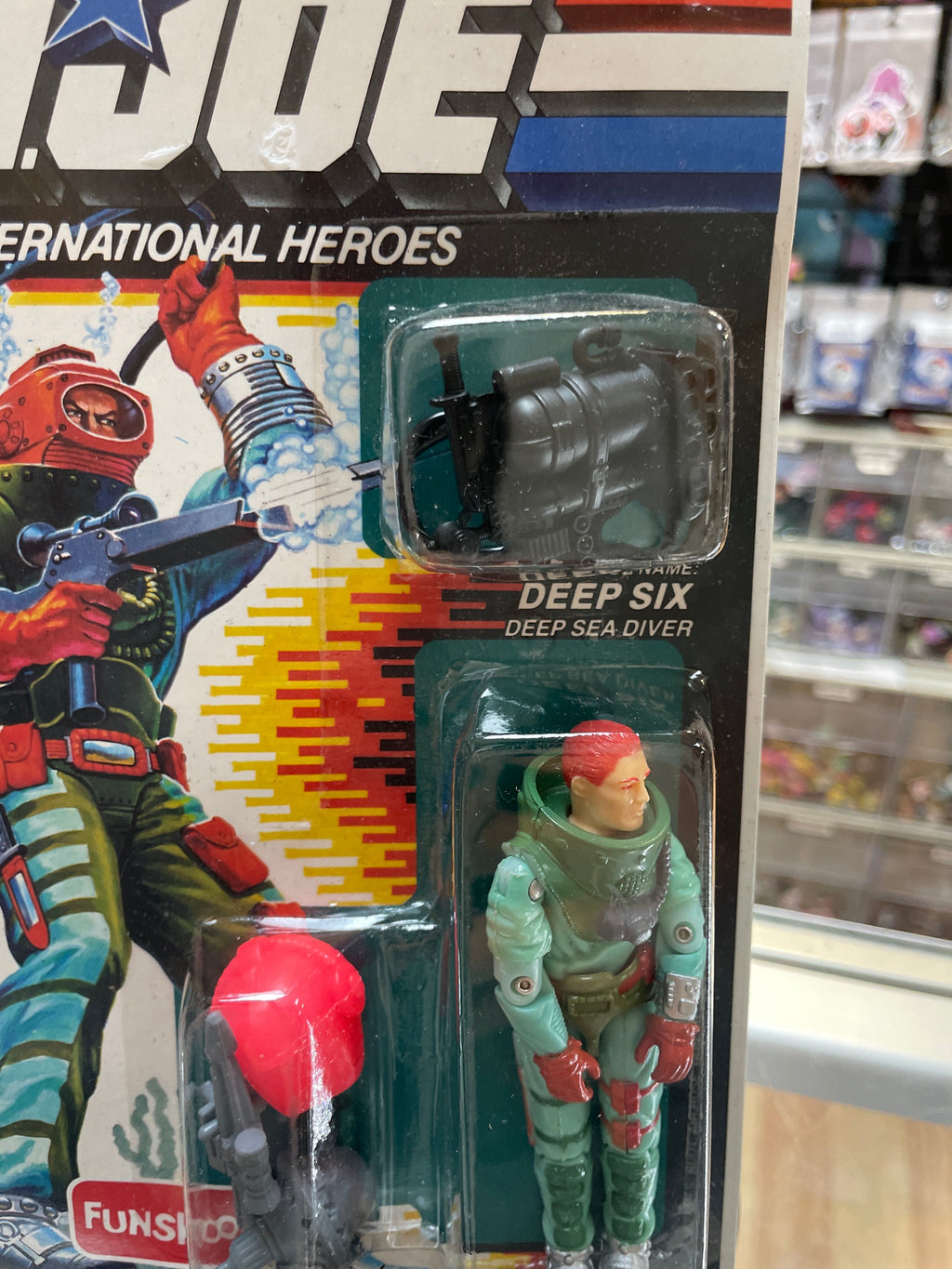 Deep Six (Vintage GI Joe, FunSkool) Sealed product image 3, provided for visual reference and product detail review