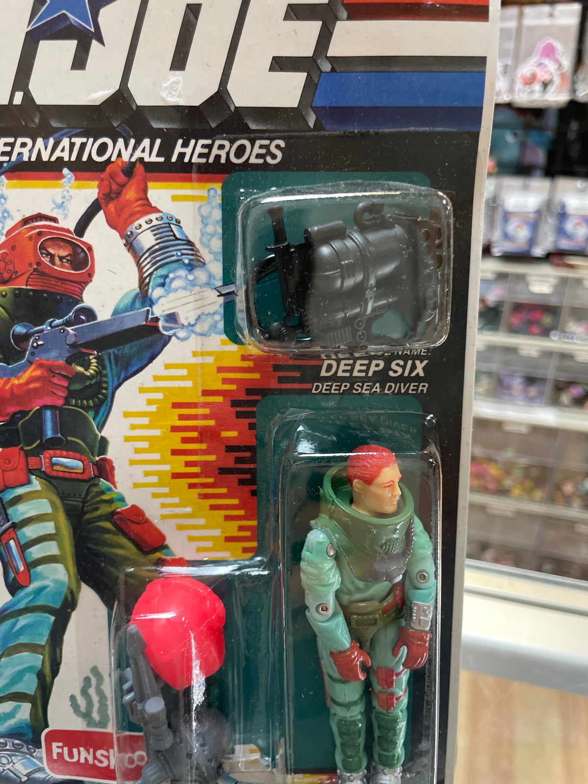 Deep Six (Vintage GI Joe, FunSkool) Sealed product image 3, provided for visual reference and product detail review