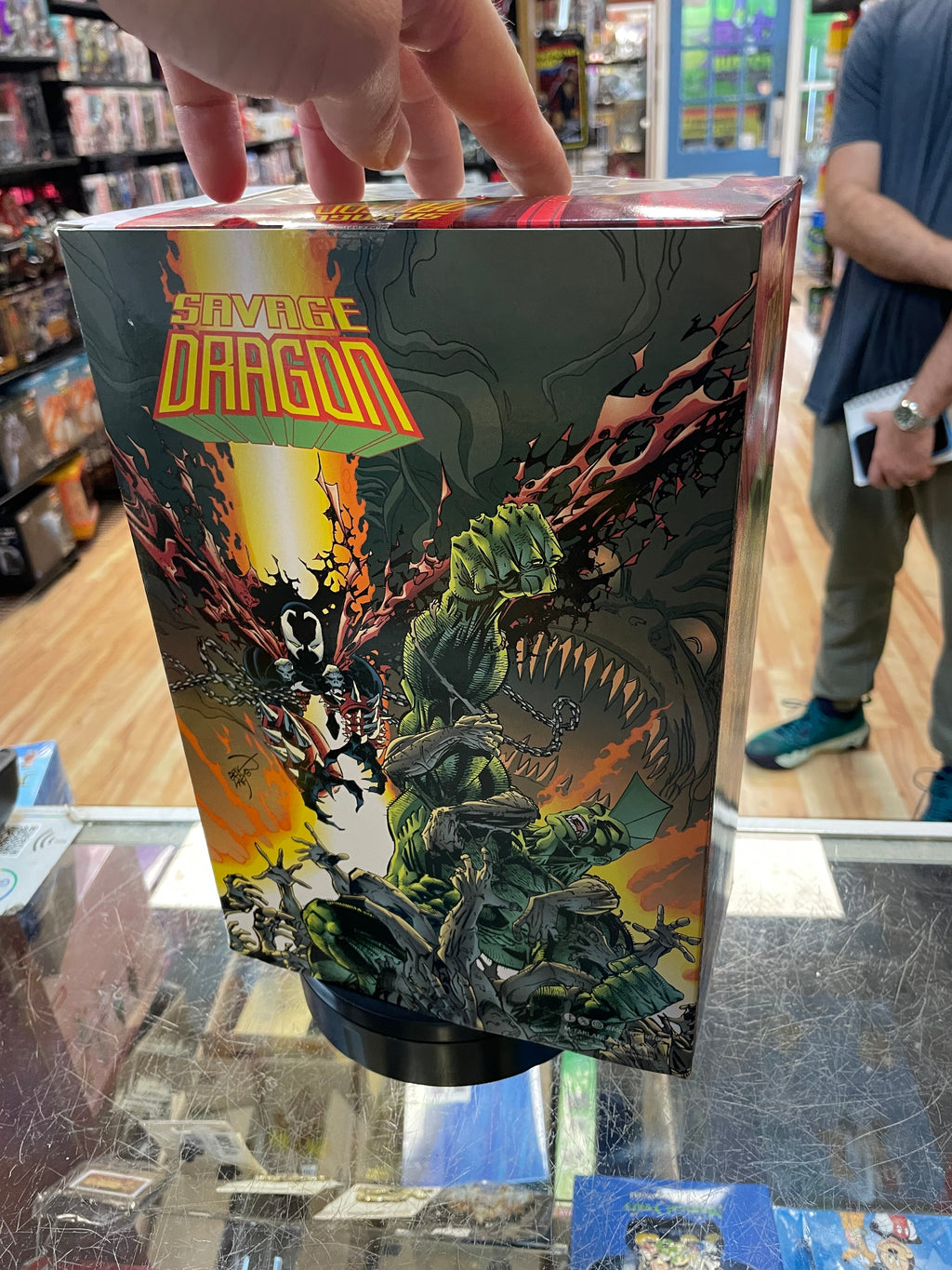 Larsen -Elite Edition- (Savage Dragon, McFarlane) COMPLETE product image 12, provided for visual reference and product