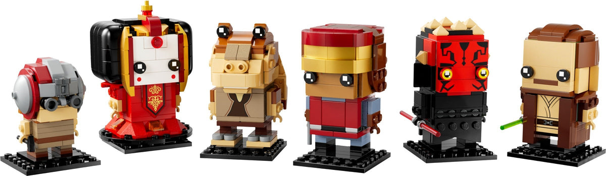 40676 The Phantom Menace Brickheadz (Retired) (New Sealed) product image 2, provided for visual reference and product detail