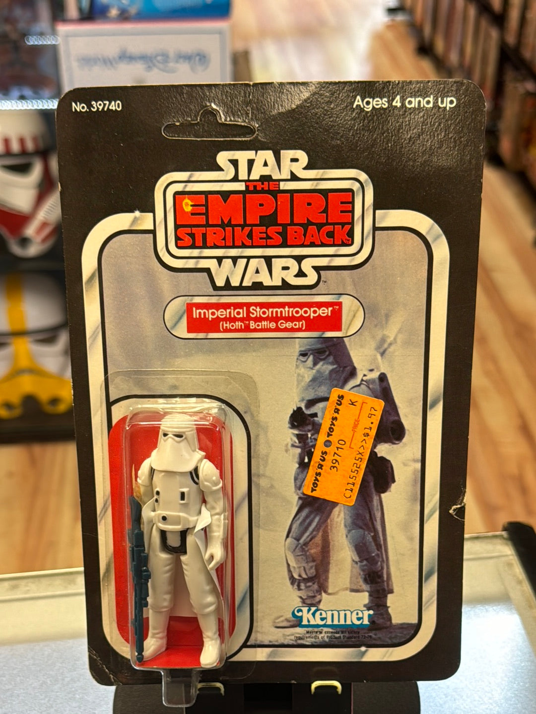 Hoth Imperial Stormtrooper 31A ESB 1716 (Vintage Star Wars, Kenner) SEALED product image 1, provided for visual reference