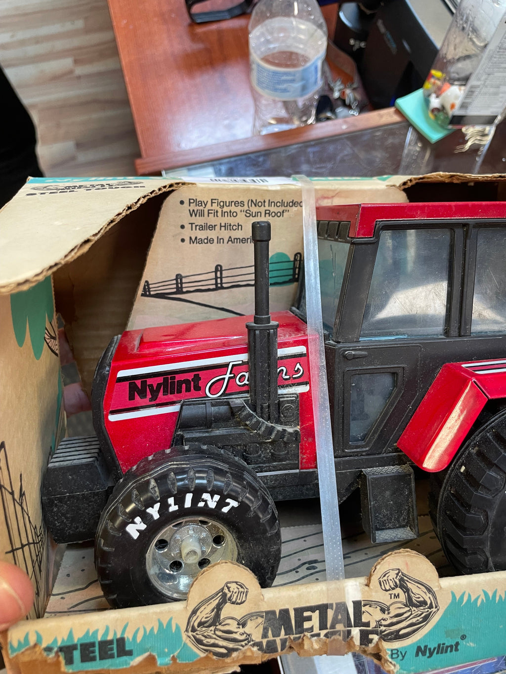 Farm Tractor Steel Tough (Vintage NYLint, Vintage Metal Muscle) Boxed product image 10, provided for visual reference and