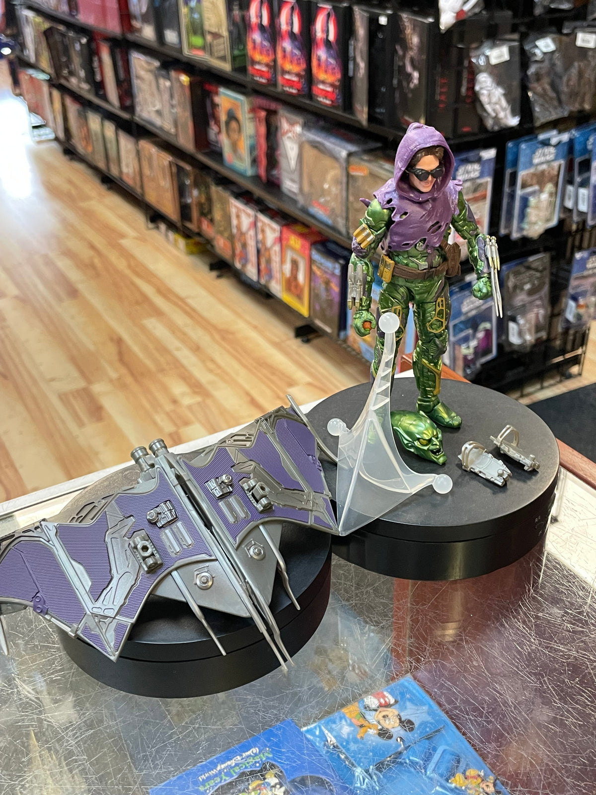Green Goblin Spider-Man No Way Home (Marvel Legends, Hasbro) COMPLETE product image 4, provided for visual reference and