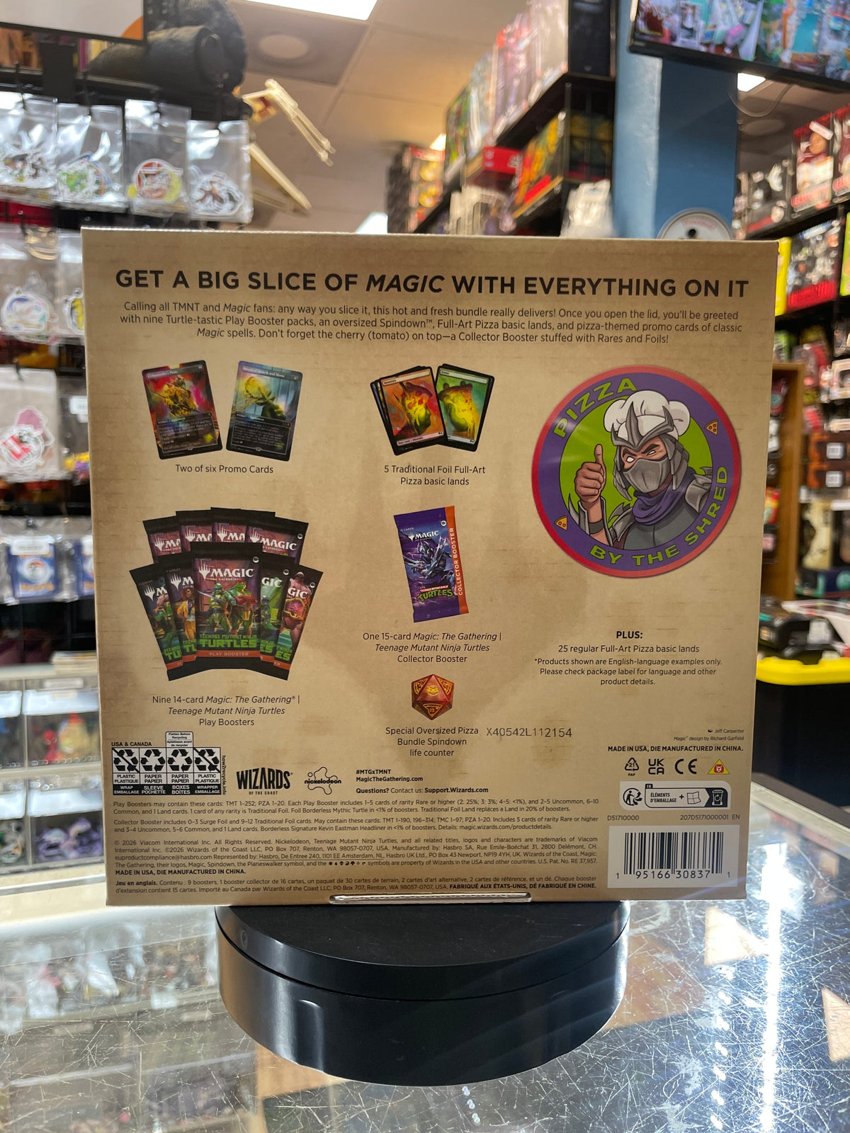 Teenage Mutant Ninja Turtles Pizza Bundle (MTG, TMNT) SEALED product image 3, provided for visual reference and product