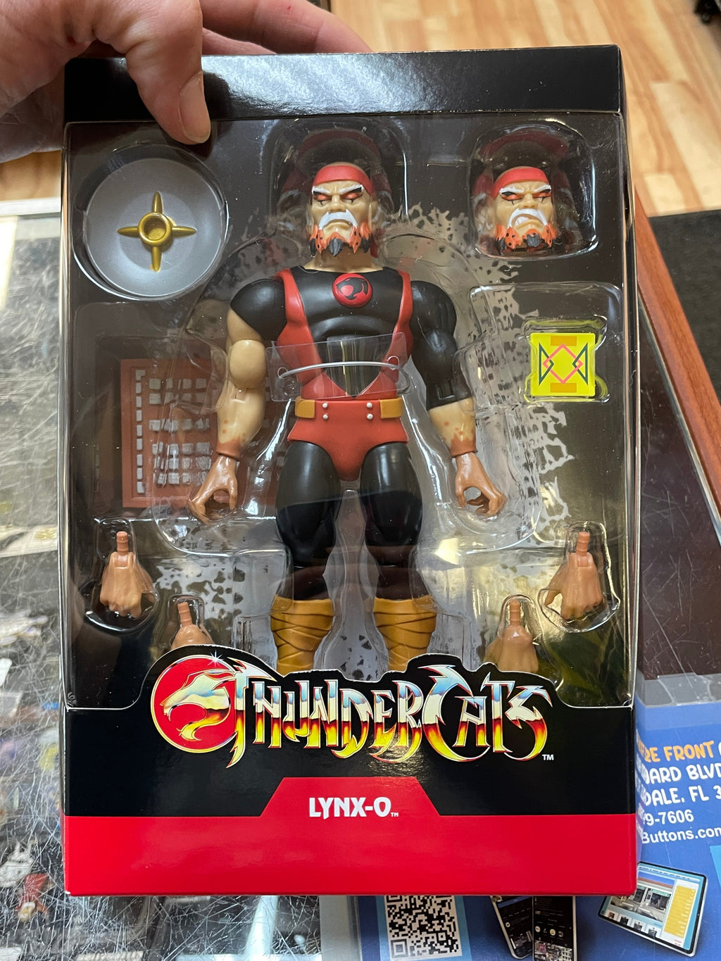 Lynx-O (Thundercats Ultimate, Super7) **SEALED** product image 3, provided for visual reference and product detail review