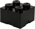 40030633 Lego Storage Brick Box 4 Stud, Black product image 1, provided for visual reference and product detail review