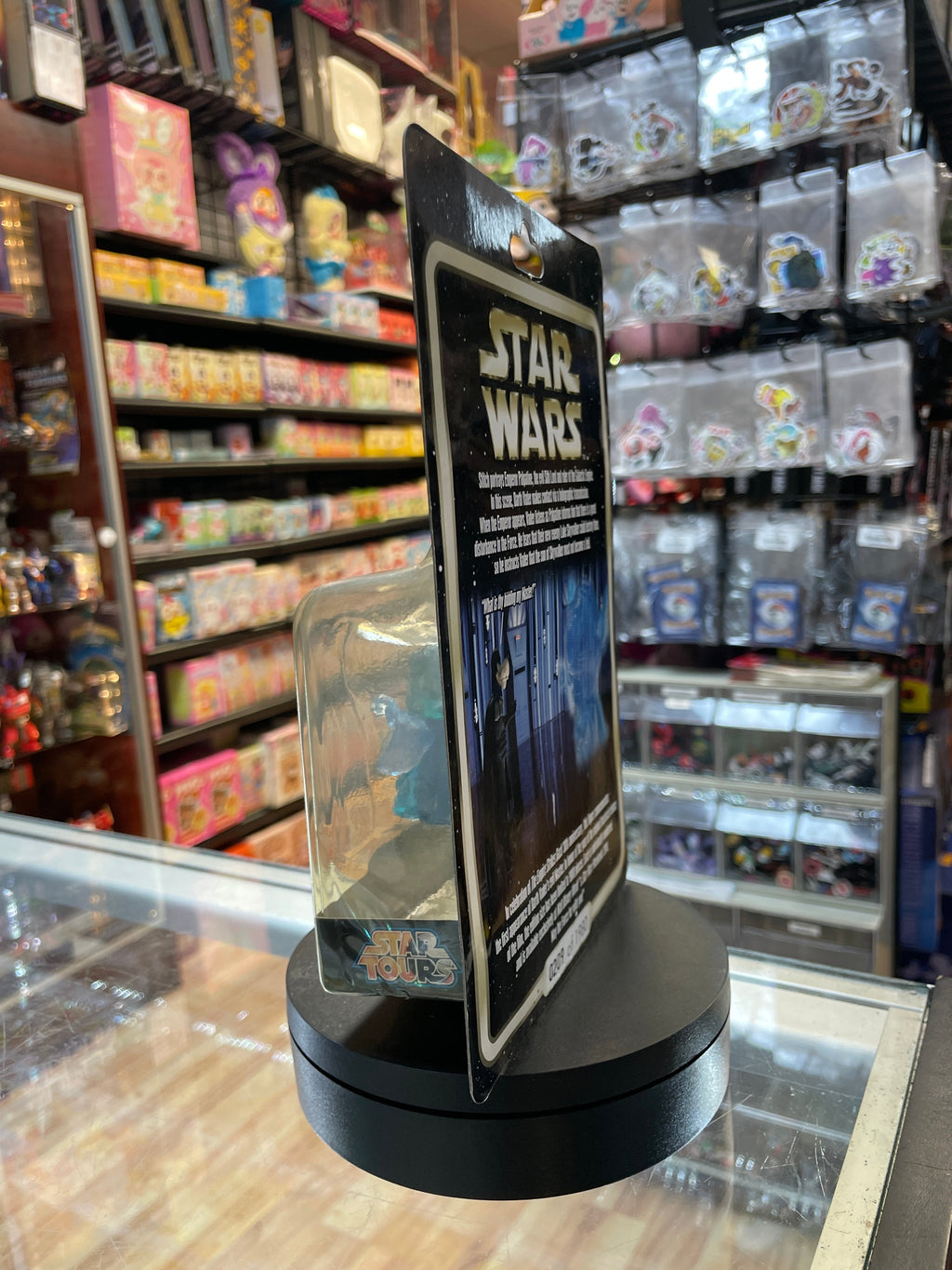 Stitch as Hologram Emperor Palpatine (Star Wars Star Tours, Disney) **SEALED** product image 5, provided for visual