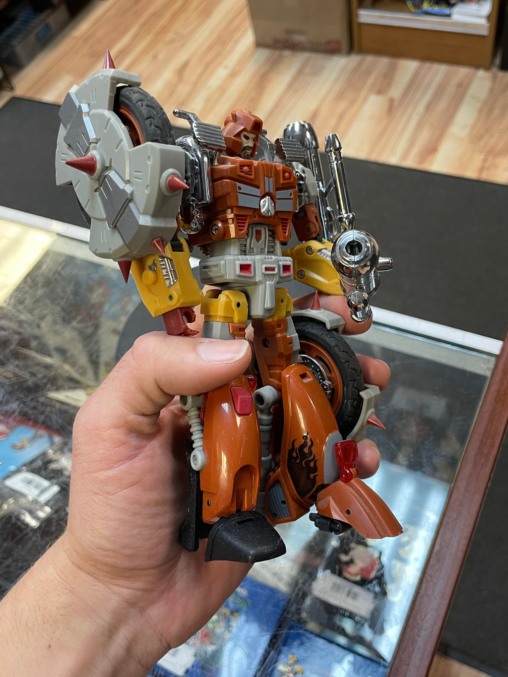 D02S Splinter Wreck-Gar (Transformers KO Third Party, DX9 Toys) COMPLETE product image 12, provided for visual reference and