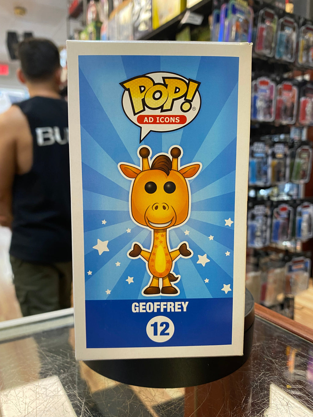Geoffrey Golden Ticket #12 (Funko Pop, Ad Icons) EXCLUSIVE product image 4, provided for visual reference and product detail