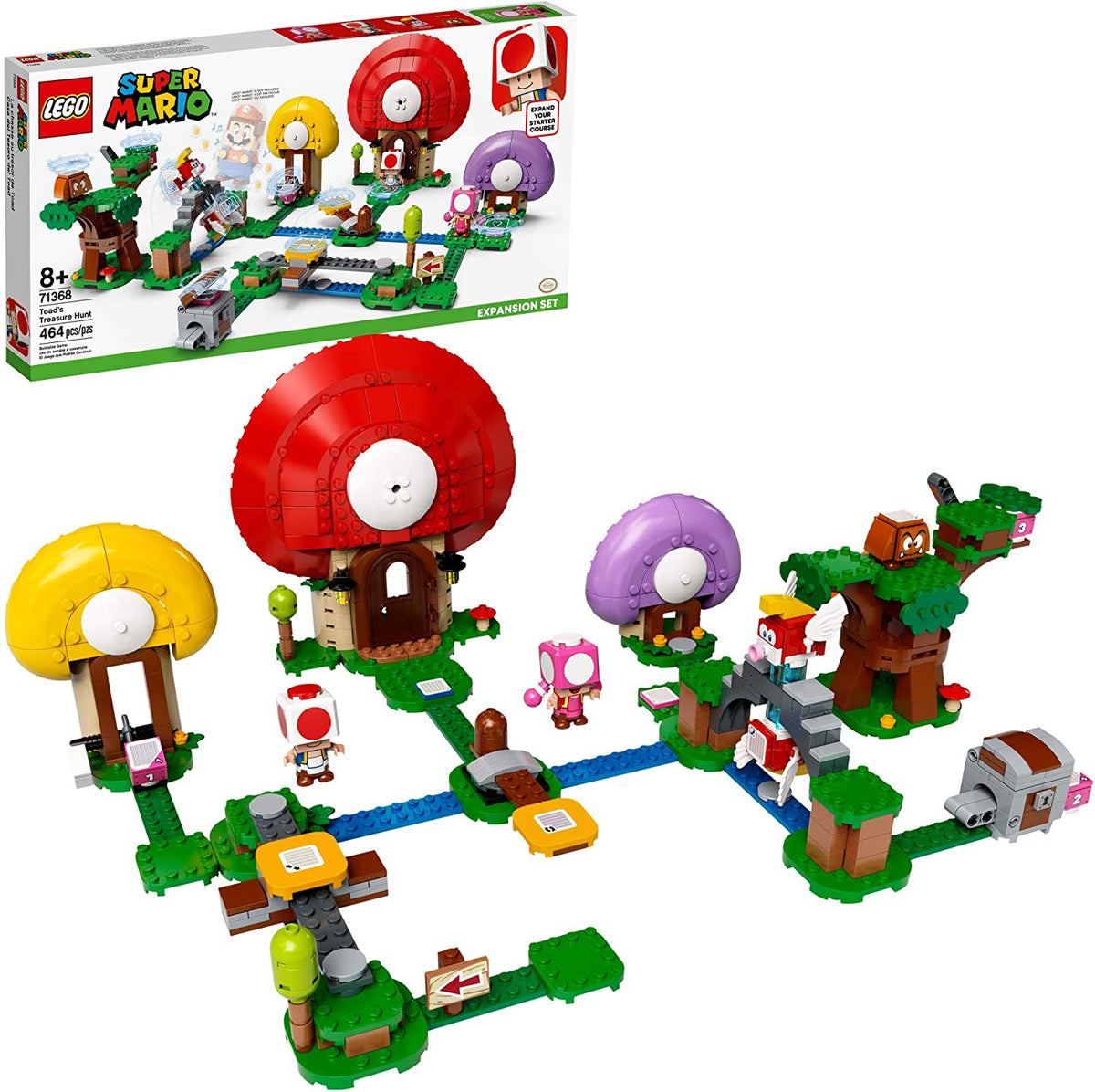 71368 Toad's Treasure Hunt (Retired) (New Sealed) product image 1, provided for visual reference and product detail review
