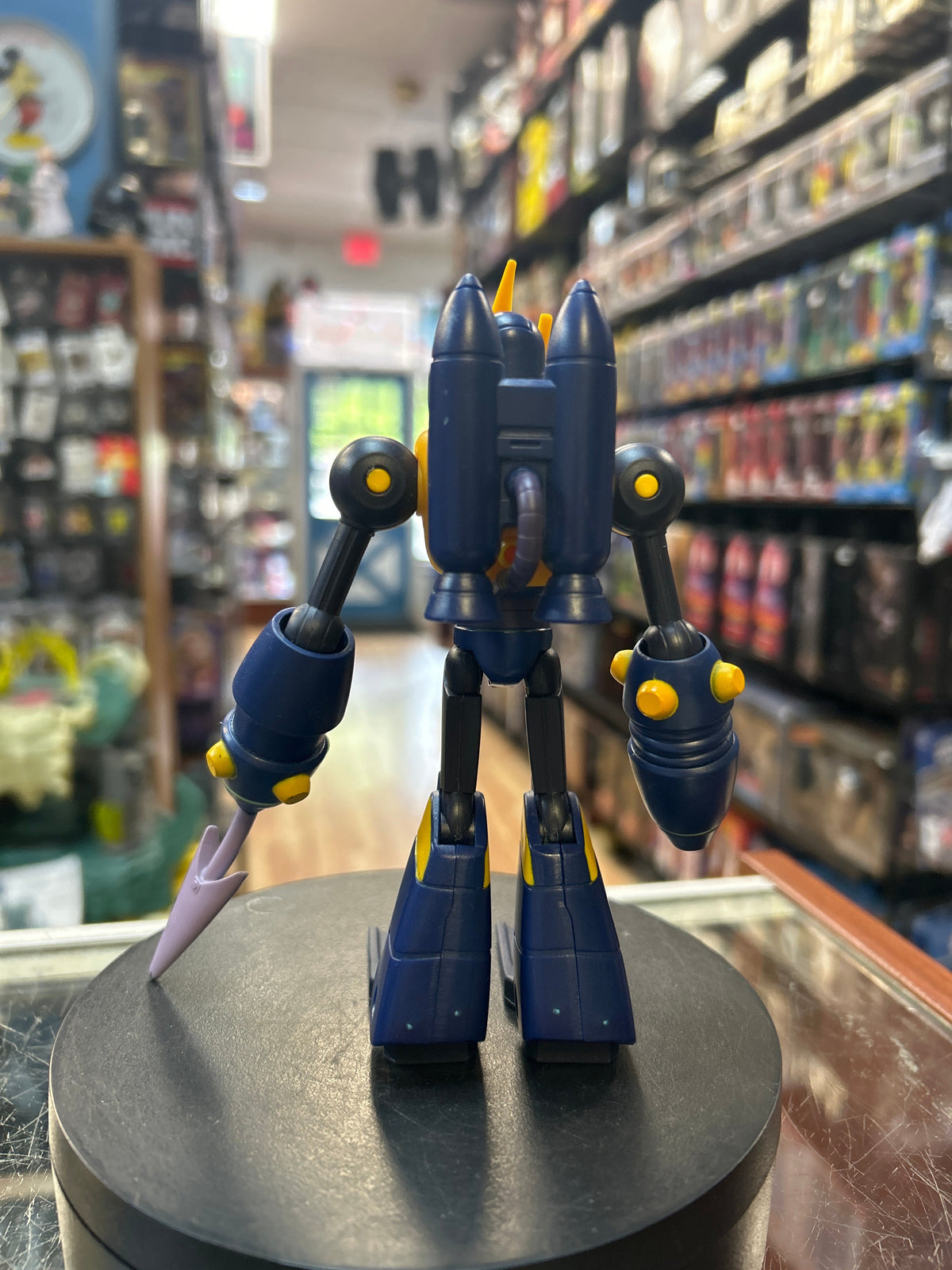 Full Charged Wave Man (Jakks Pacific, Mega Man) product image 4, provided for visual reference and product detail review
