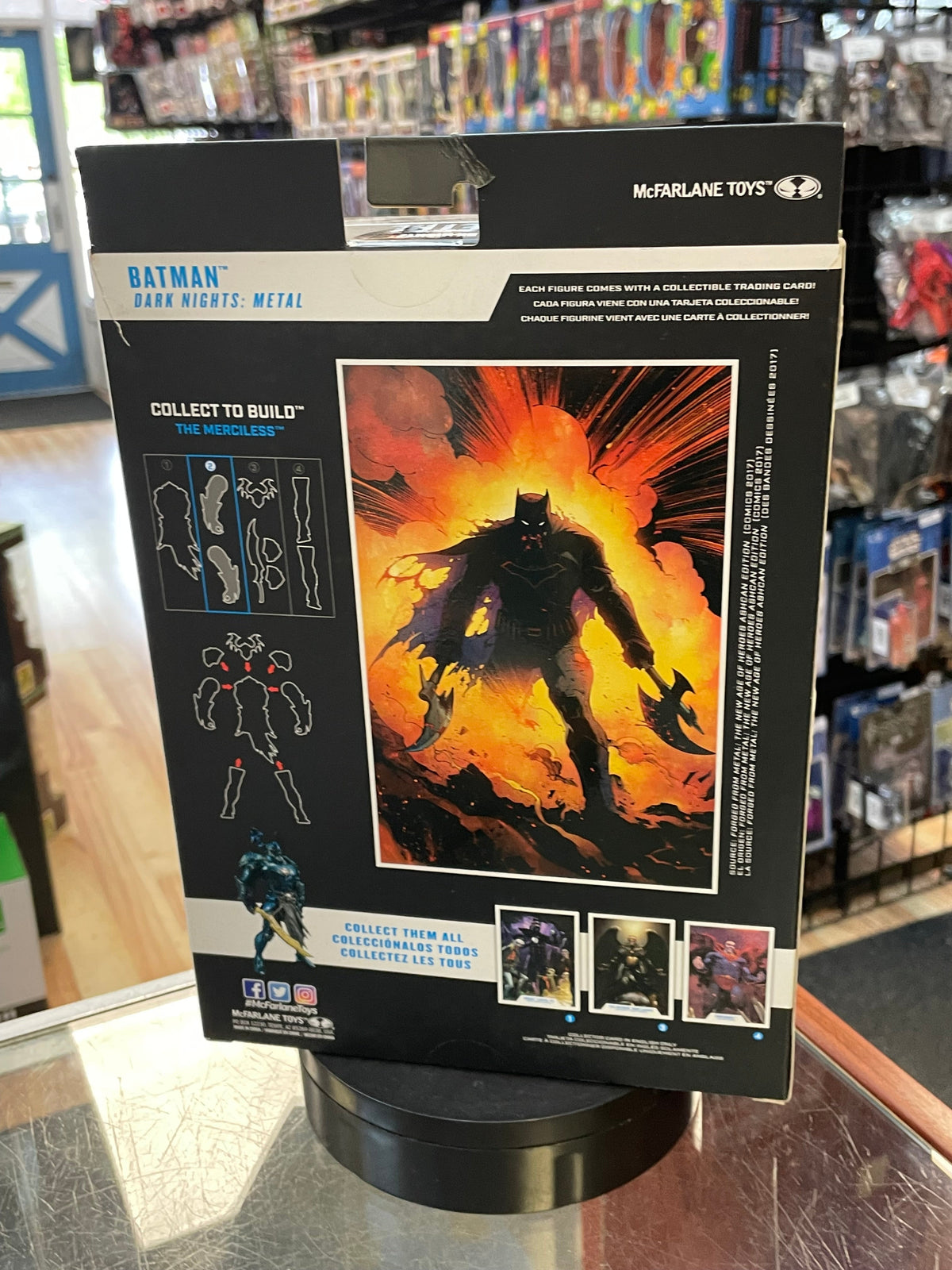 Dark Knight Batman BAF Merciless (McFarlane, DC Multiverse) SEALED product image 3, provided for visual reference and