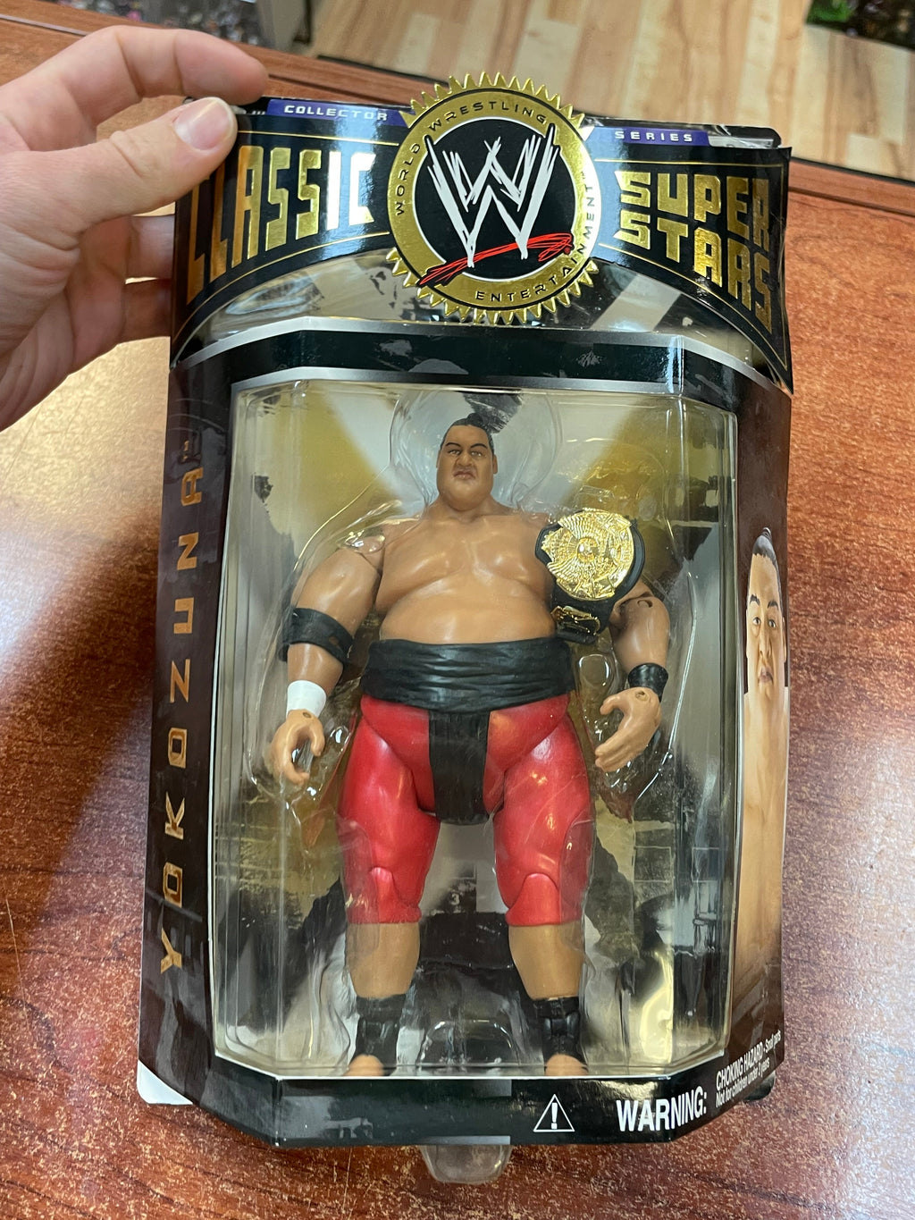 Yokozuna (WWF Classic Superstars, Jakks) **SEALED** product image 3, provided for visual reference and product detail review