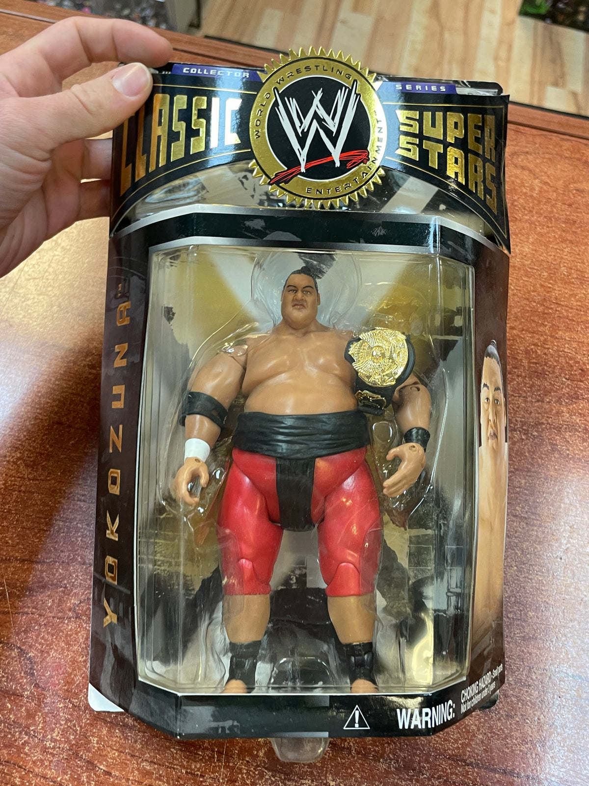 Yokozuna (WWF Classic Superstars, Jakks) **SEALED** product image 3, provided for visual reference and product detail review