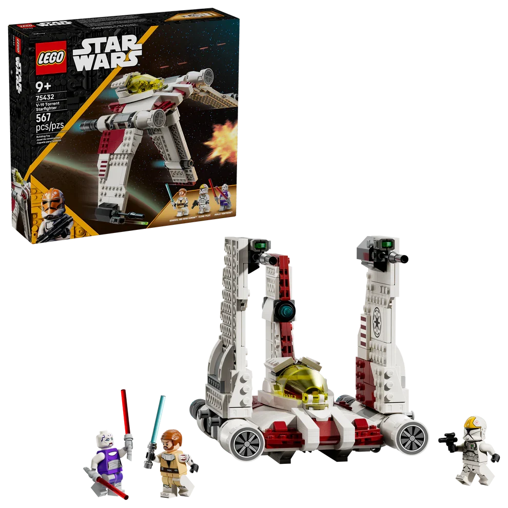 75432 V-19 Torrent Starfighter product image 1, provided for visual reference and product detail review