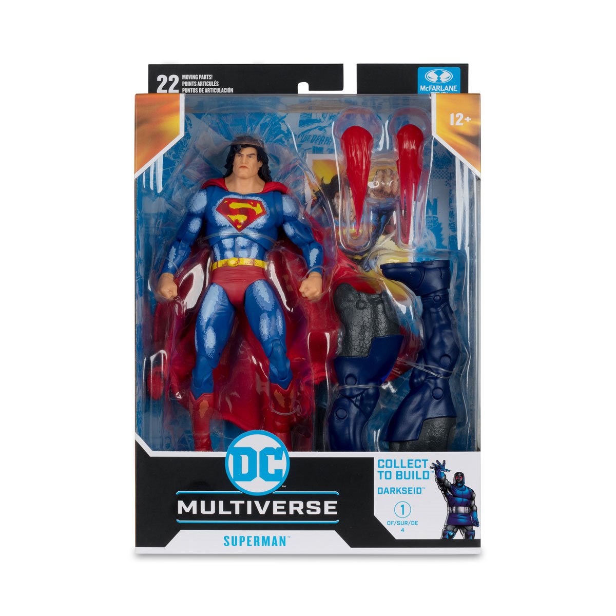 JL Task Force Superman BAF Darkseid (McFarlane, DC Multiverse) product image 2, provided for visual reference and product