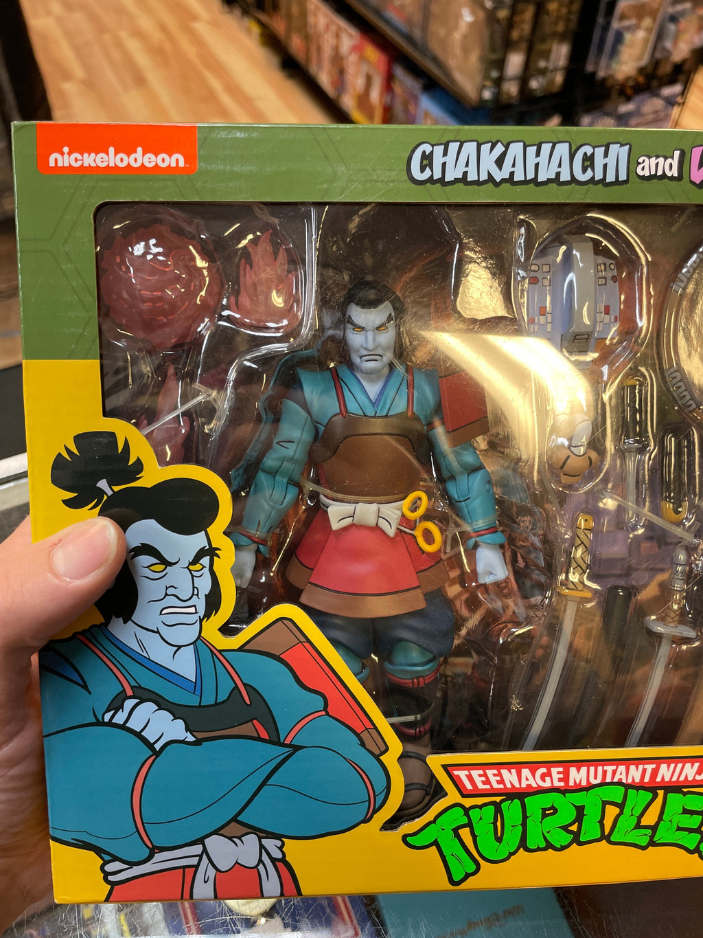 Chakahachi & Lotus (NECA, TMNT Ninja Turtles) *SEALED* product image 3, provided for visual reference and product detail