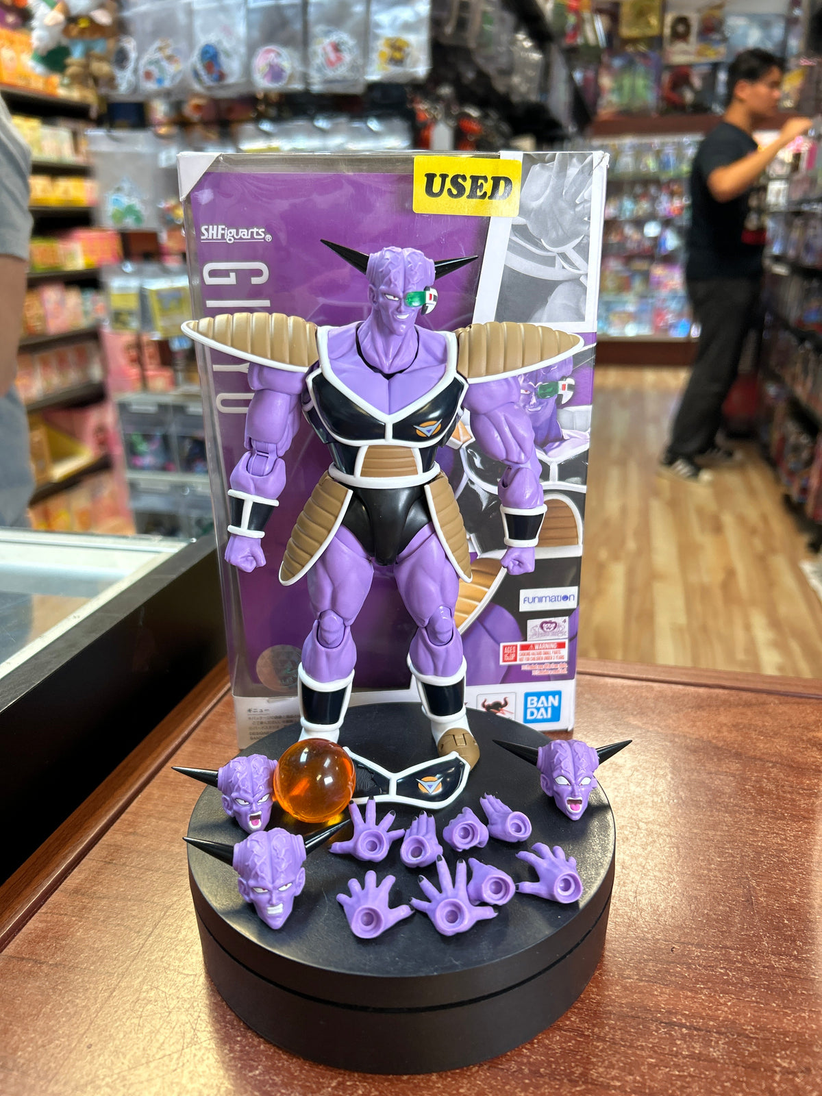 Ginyu (Bandai Tamashii SH Figuarts, Dragon Ball) COMPLETE product image 1, provided for visual reference and product detail