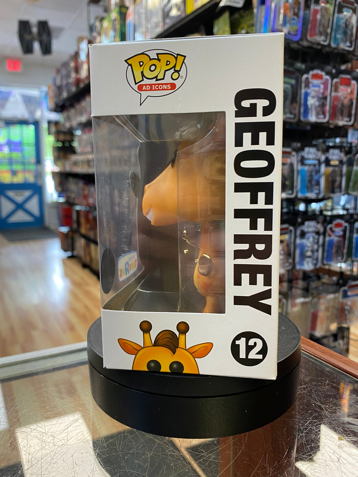Geoffrey Golden Ticket #12 (Funko Pop, Ad Icons) EXCLUSIVE product image 2, provided for visual reference and product detail