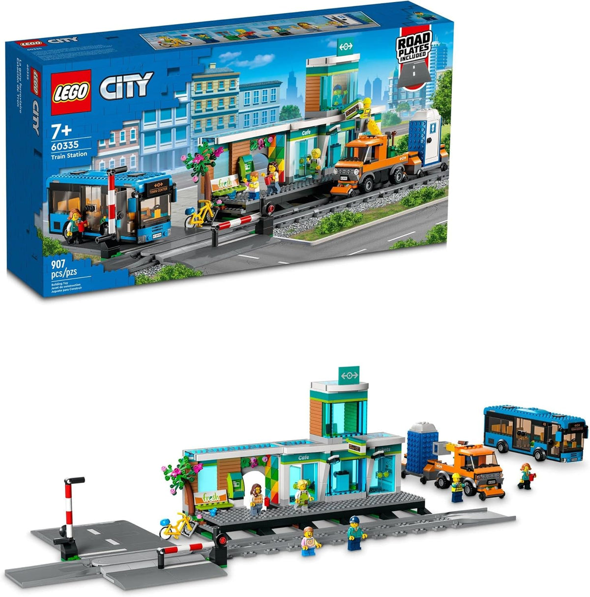 60335 LEGO City: Train Station product image 1, provided for visual reference and product detail review