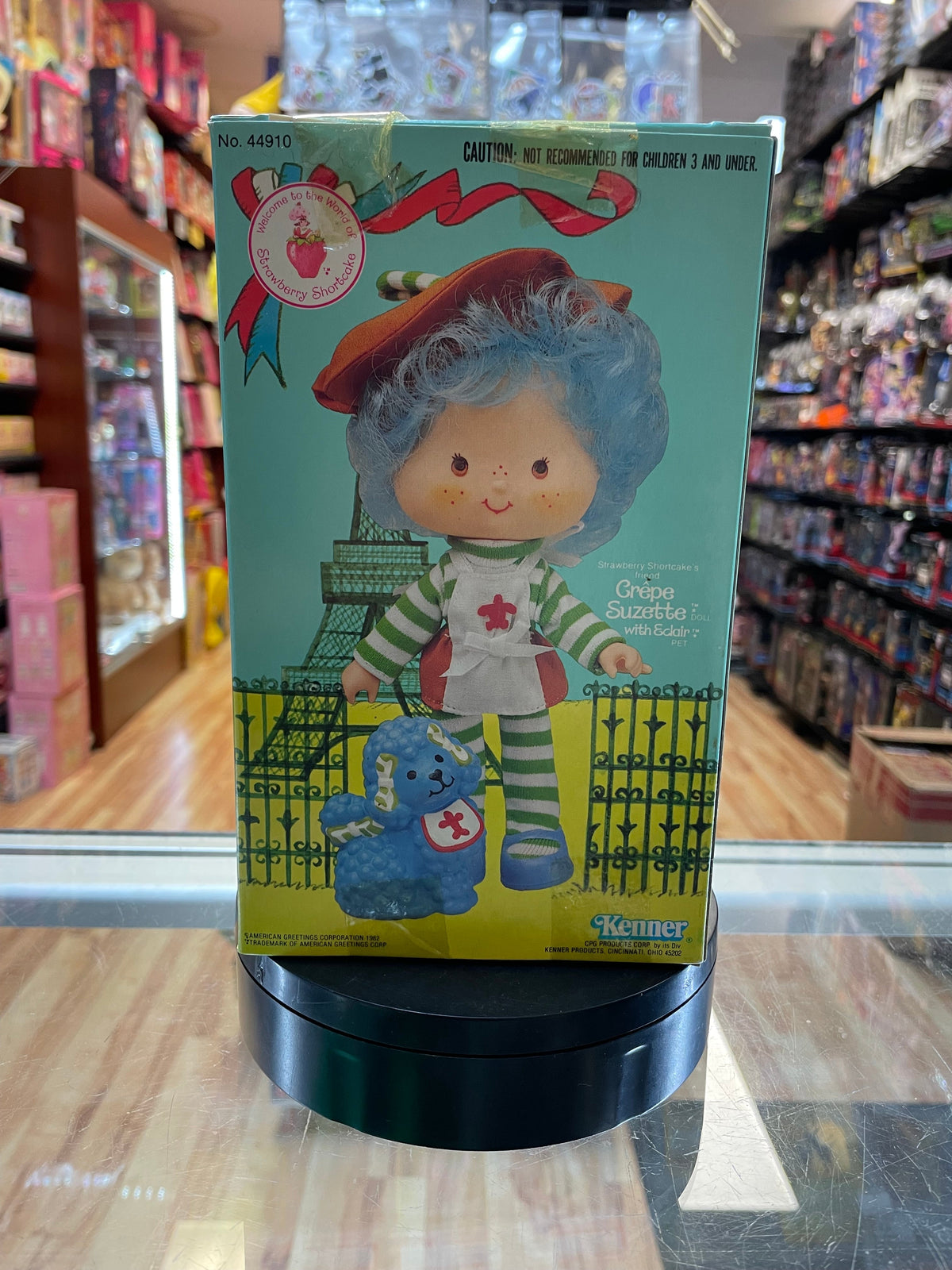 Crepe Suzette with Eclair Doll (Vintage Strawberry Shortcake, Kenner) **SEALED** product image 3, provided for visual