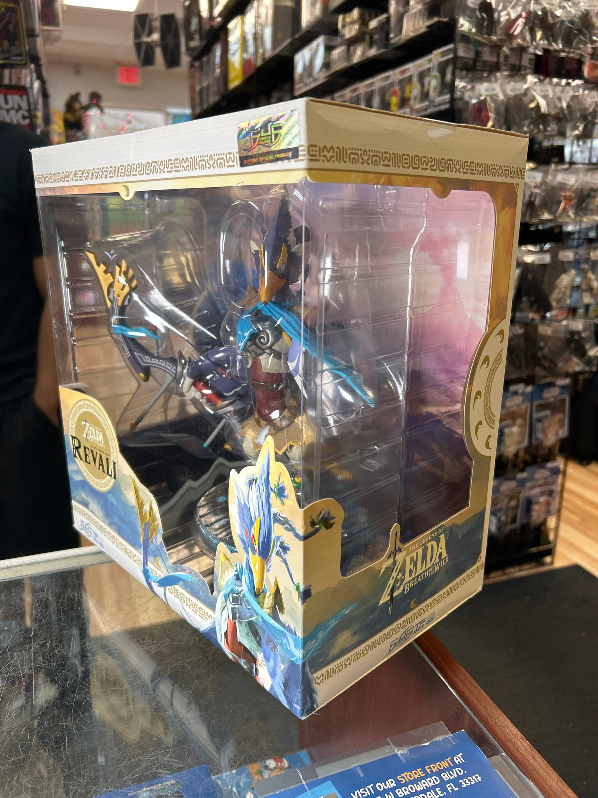 Revali 11” PVC Statue (The legend Of Zelda, First 4 Figures) **SEALED** product image 6, provided for visual reference and