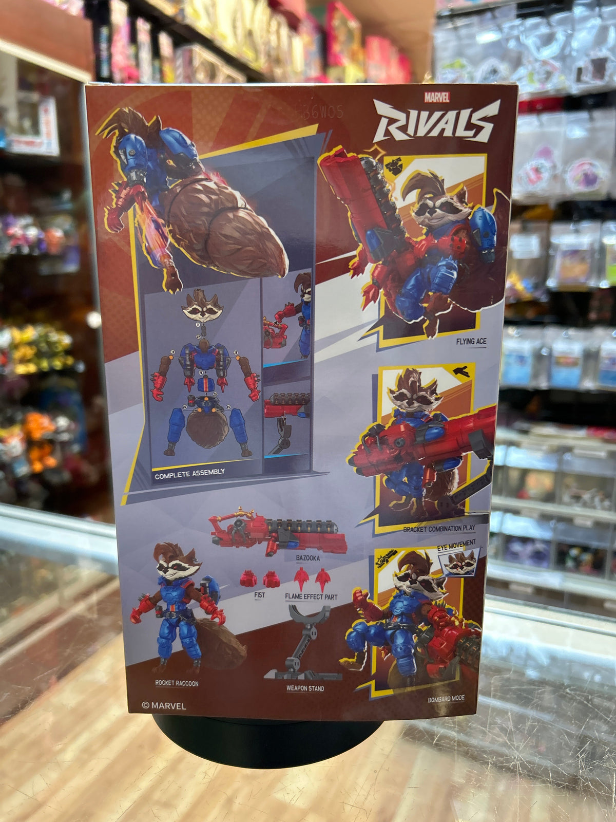 Rocket The Racoon Rivals Champion Class (Marvel, Blokees) **SEALED** product image 3, provided for visual reference and
