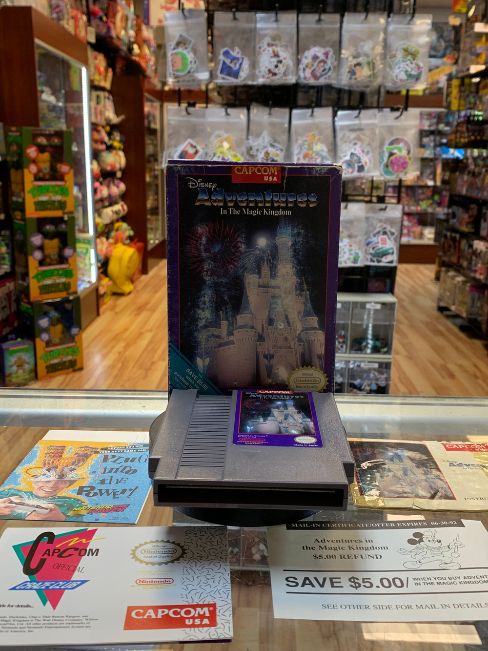 Disney Adventures in the Magic Kingdom (NES Nintendo, Video Game) **TESTED/COMPLETE**