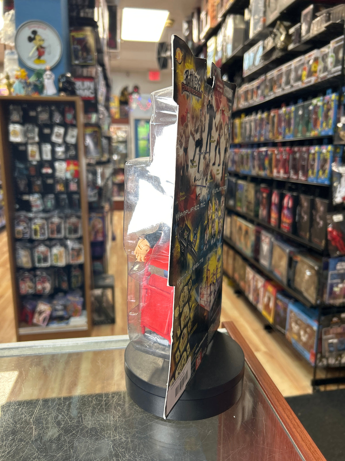 Eric Bischoff -Ruthless Aggression- (Vintage WWE, Jakks) **SEALED** product image 5, provided for visual reference and