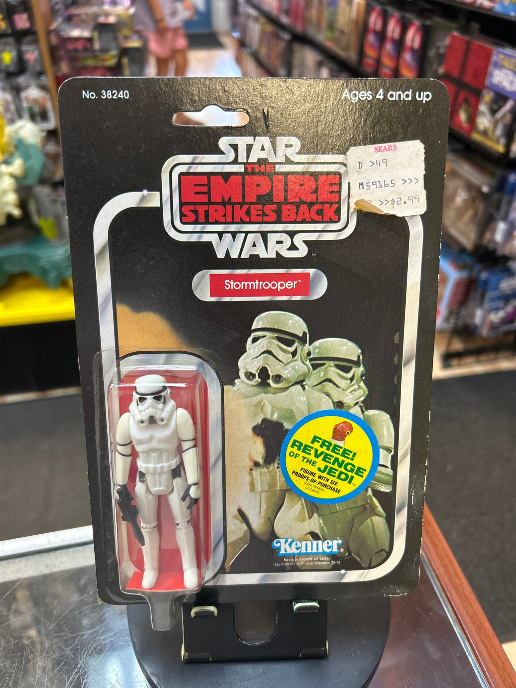 Stormtrooper ESB -Ackbar Offer- (Vintage Star Wars, Kenner) **SEALED** product image 1, provided for visual reference and