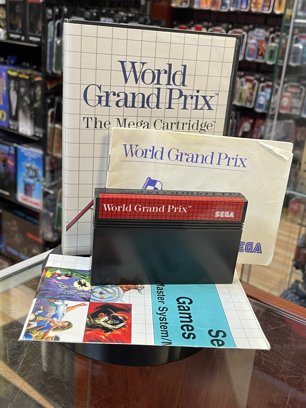 World Grand Prix (SEGA Master System SMS, Video Games) **COMPLETE** product image 3, provided for visual reference and