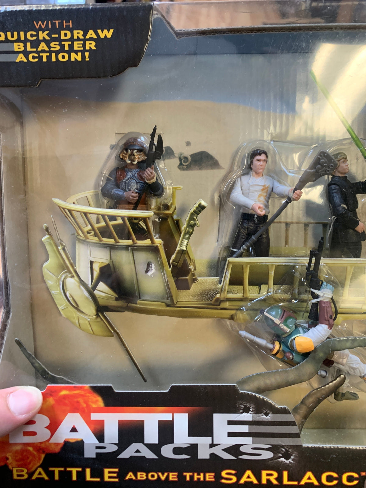 Battle Above the Sarlacc (Star Wars Battle Packs, Hasbro) **SEALED** product image 11, provided for visual reference and
