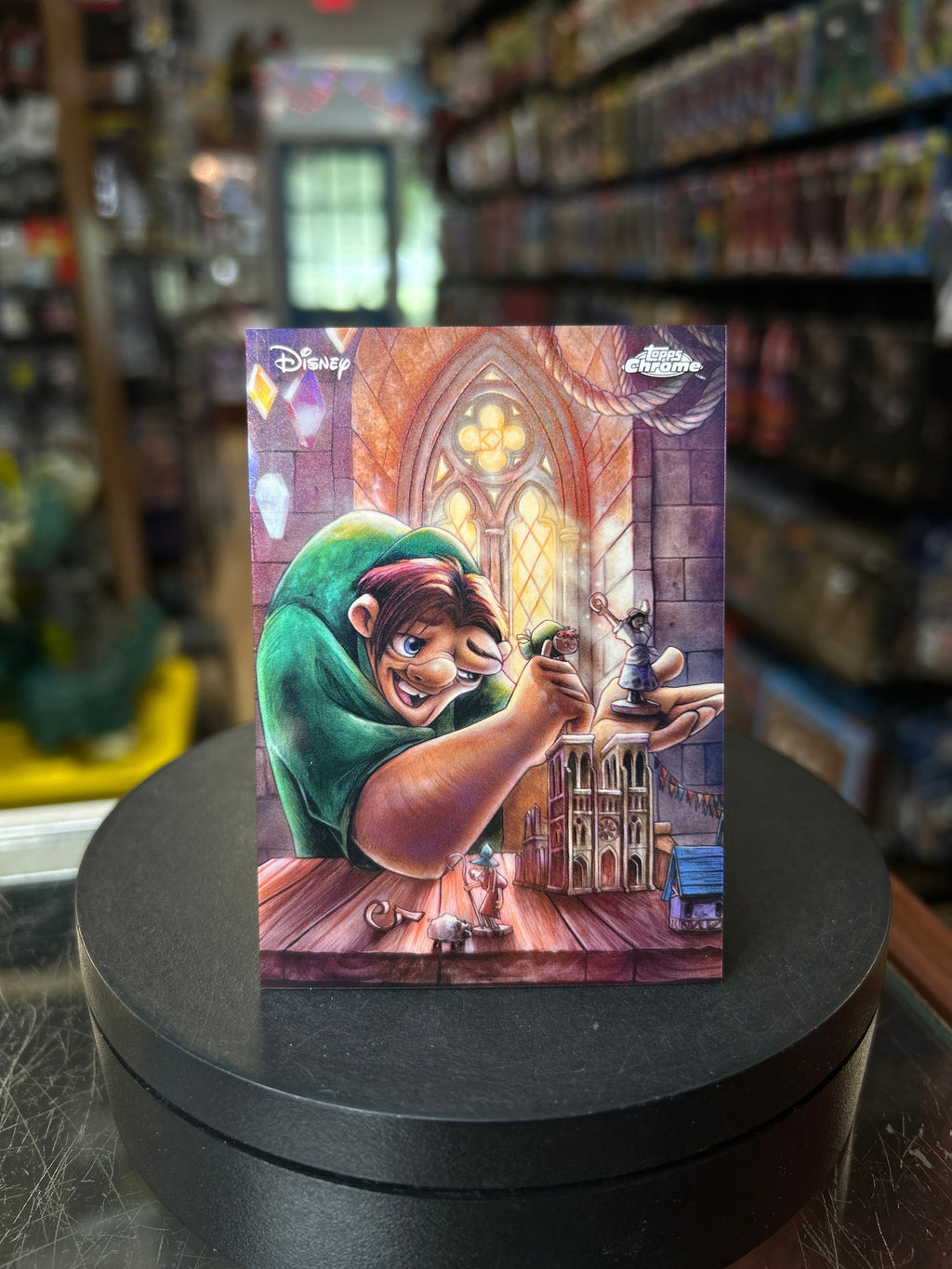 Quasimodo Art By Disney AD-8 (Disney, 2026 Topps Chrome) product image 1, provided for visual reference and product detail