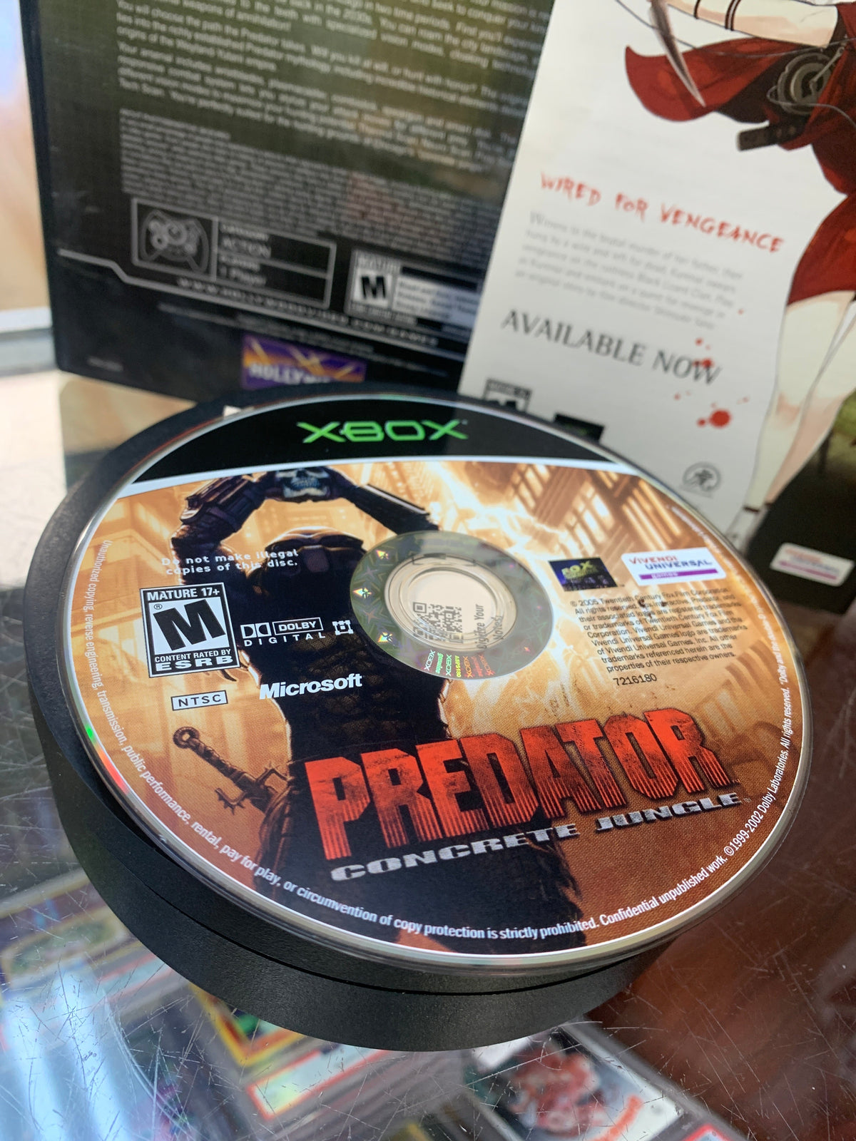 Predator Concrete Jungle (Xbox, FOX, Video Game) **TESTED** product image 4, provided for visual reference and product