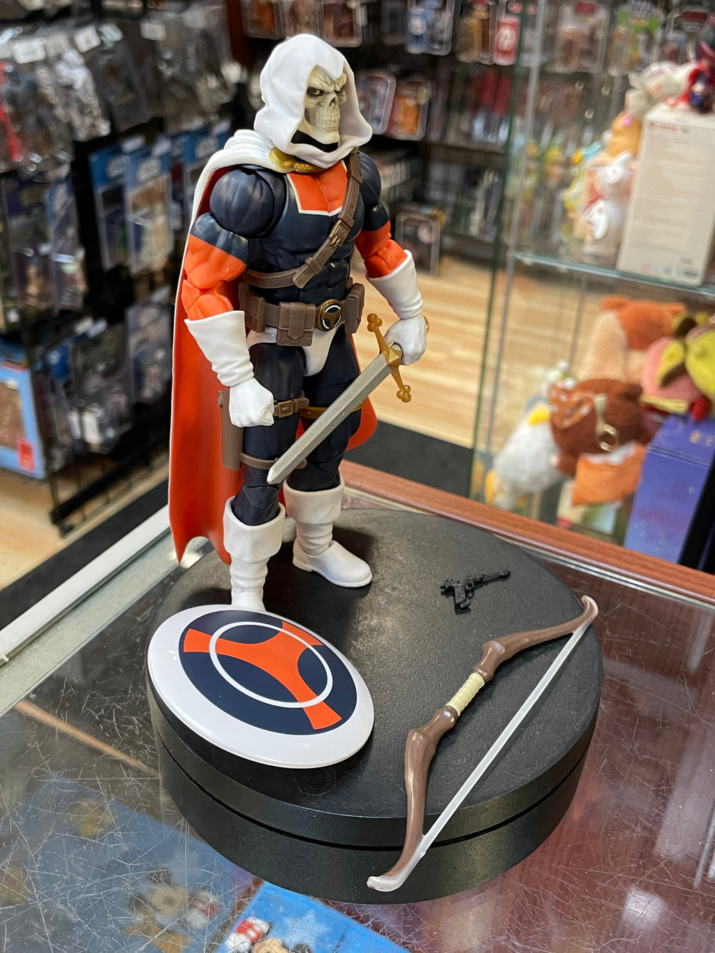 Taskmaster 85th Anniversary (Marvel Legends, Hasbro) INCOMPLETE product image 2, provided for visual reference and product