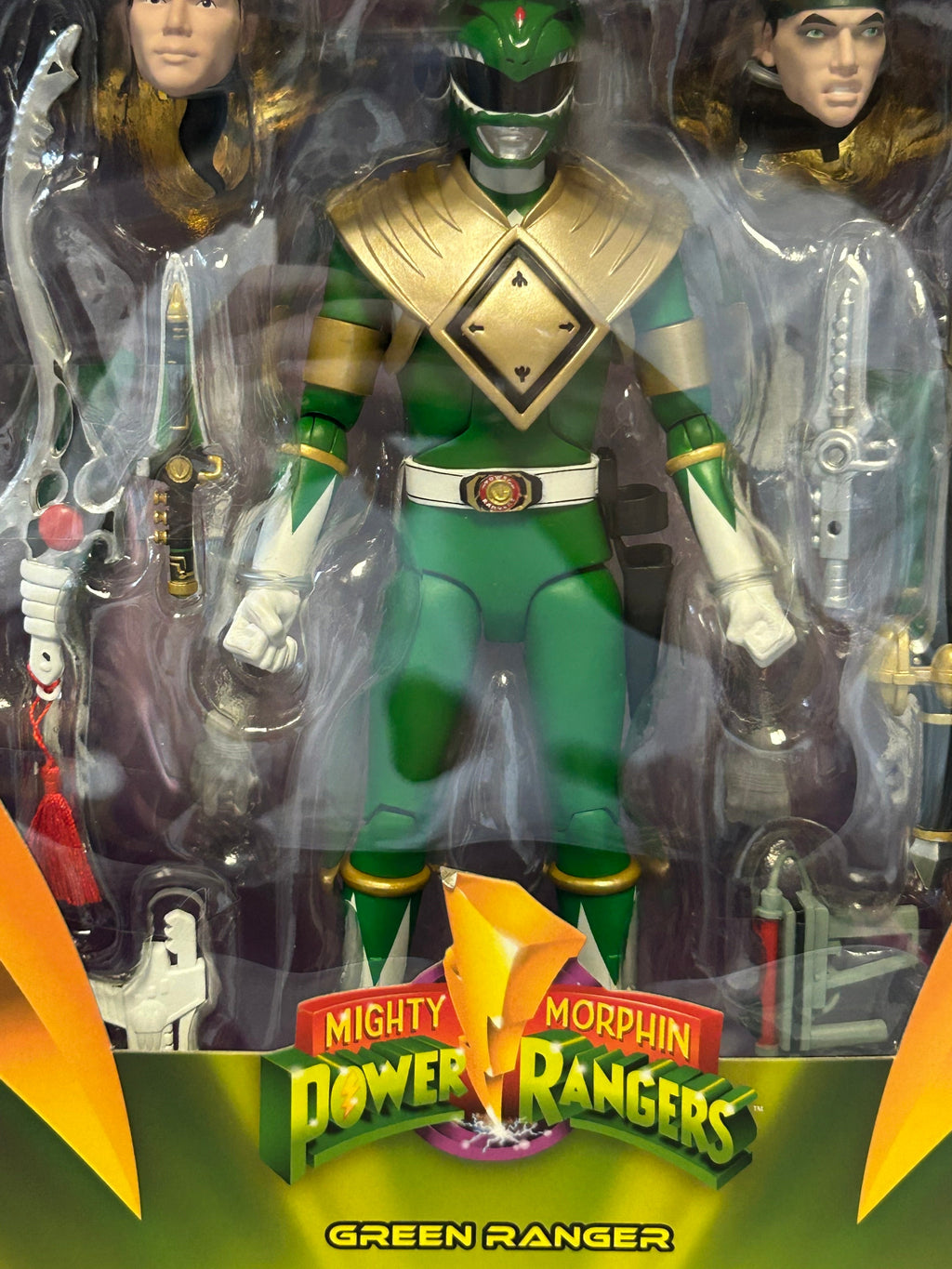 Green Ranger (Super7 Ultimates, MMPR Power Rangers) SEALED product image 4, provided for visual reference and product detail