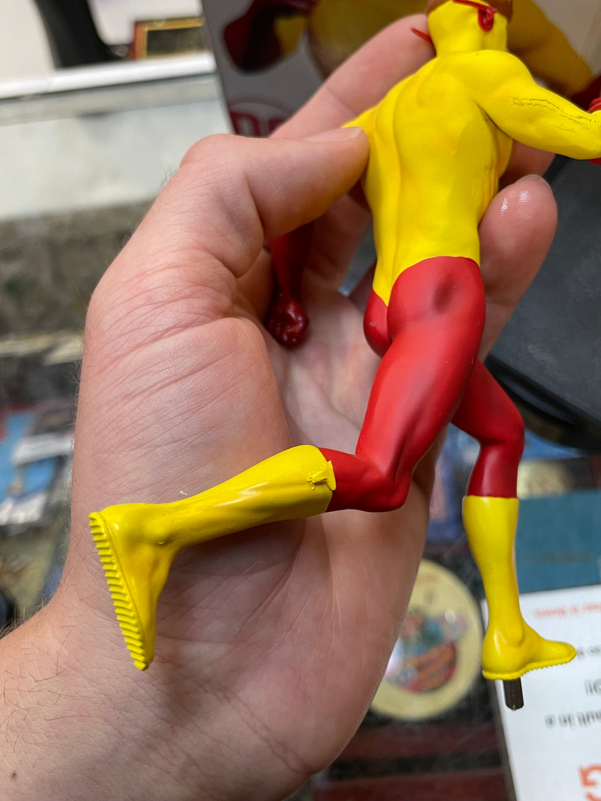 Kid Flash 6” Statue (DC Collectibles, DC Direct, The New Teen Titans) COMPLETE product image 13, provided for visual