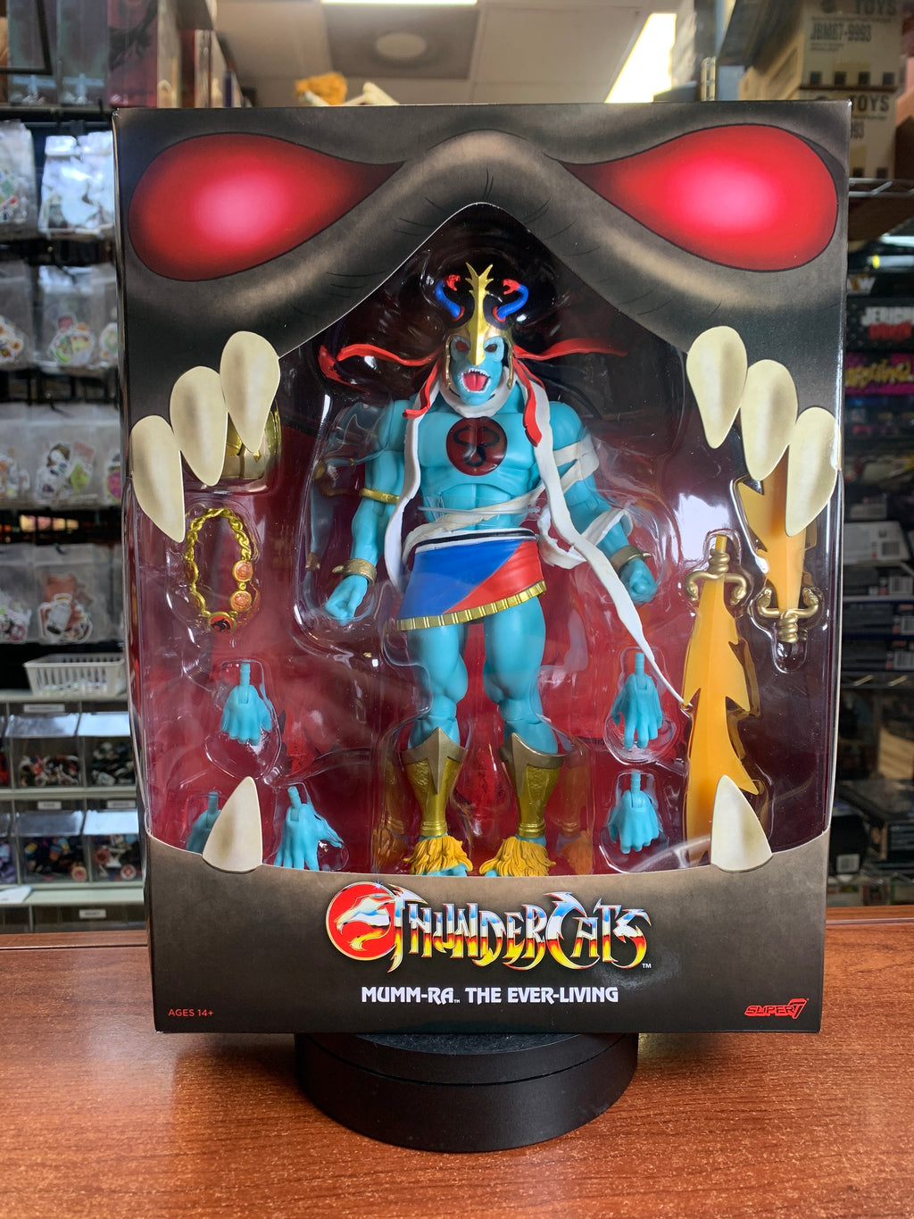 Mumm-Ra the Everliving Light Up (Thundercats, Super7 Ultimates) product image 1, provided for visual reference and product