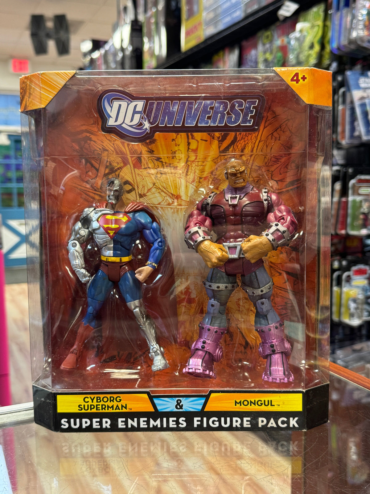 Cyborg Superman vs Mongul (DC Universe, Mattel) product image 1, provided for visual reference and product detail review