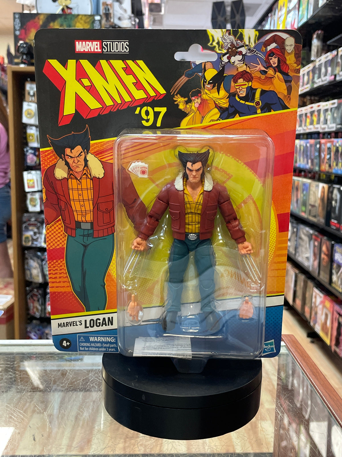 Logan's Wolverine X-Men 97 (Marvel Legends, Hasbro) SEALED product image 1, provided for visual reference and product detail