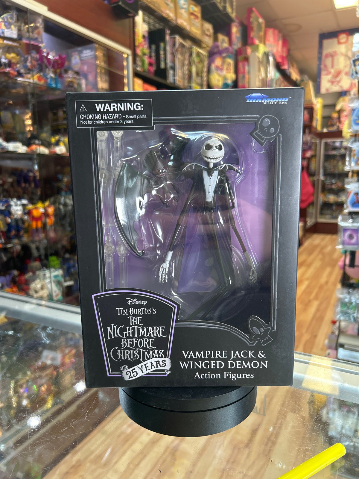 Vampire Jack & Demon (Nightmare Before Christmas, DST) *SEALED* product image 1, provided for visual reference and product
