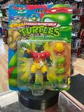 TD Tossin Leo (Vintage TMNT Ninja Turtles, Playmates) SEALED product image 1, provided for visual reference and product